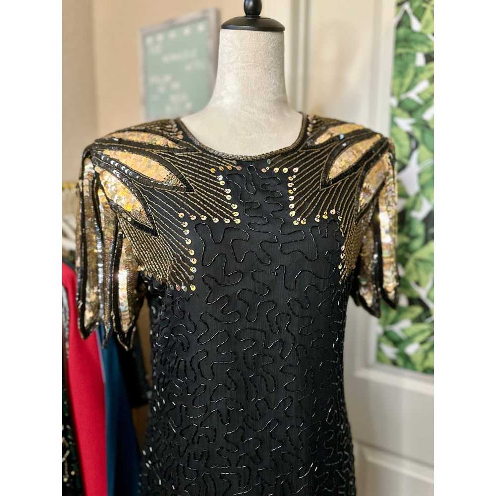 Vintage Stenay Sequin Dress - image 2