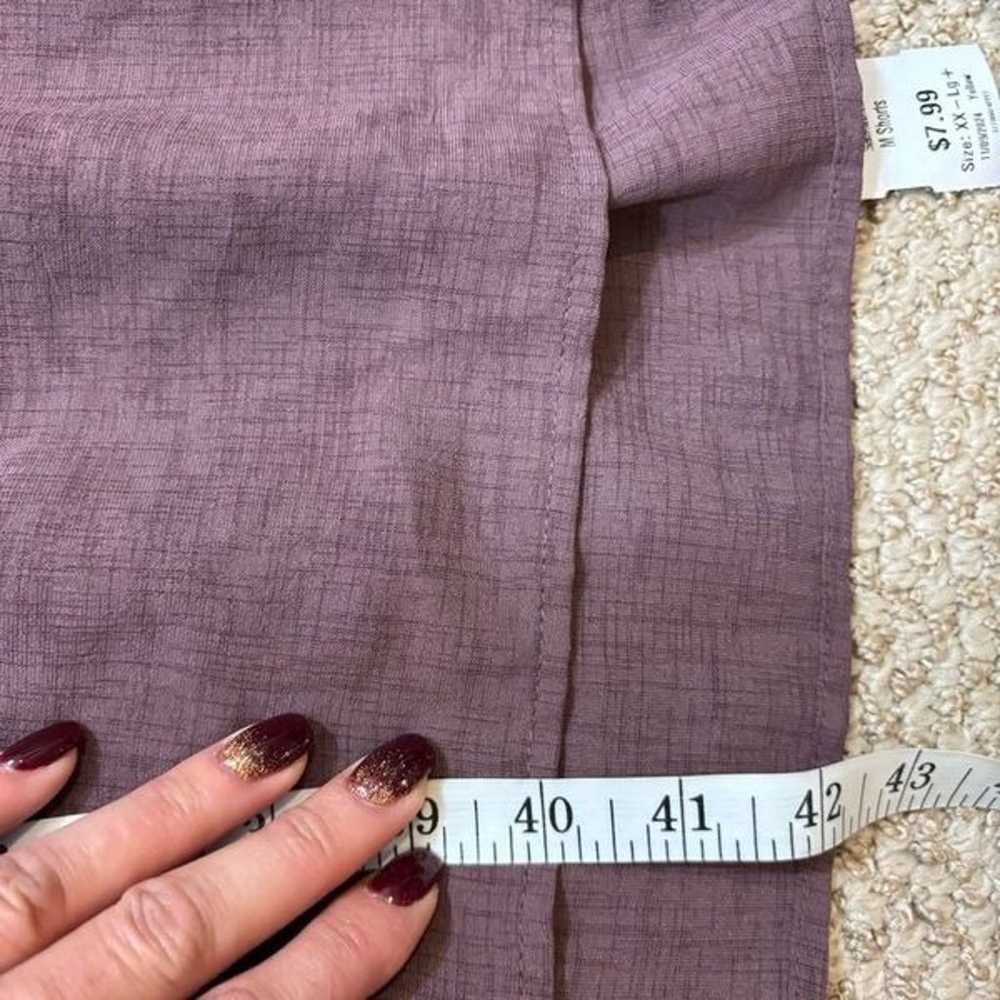 Ladies Oddi Brand Deep Lilac Open Tie Back Long S… - image 9