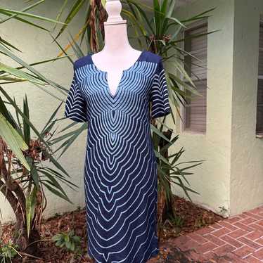 Marc Jacobs Navy and Blue Dress