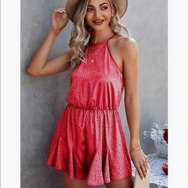 NEW Halter Neck Summer Romper