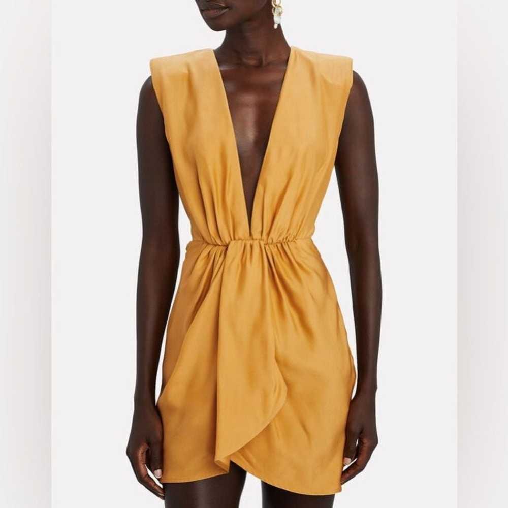 GAUGE81
Nagano Silk Mini Dress Mustard Yellow Siz… - image 1