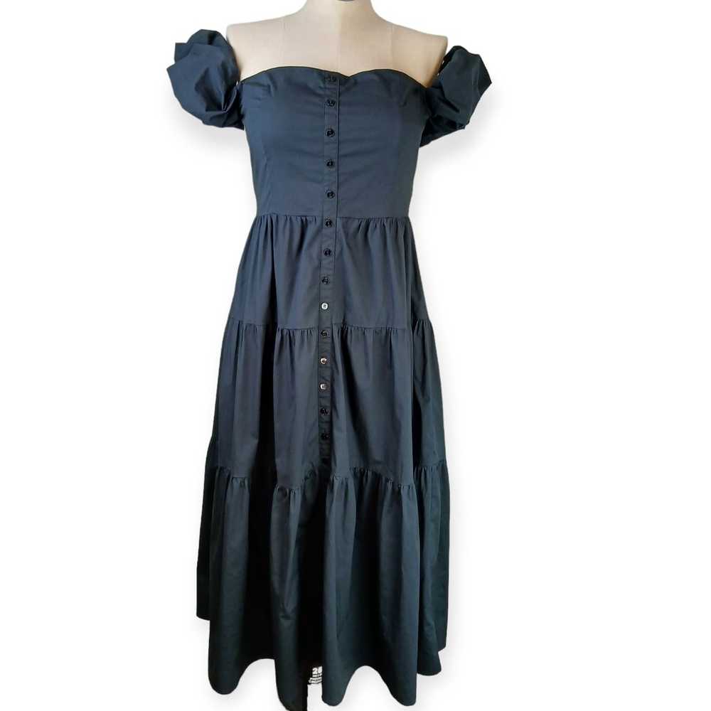 STAUD SZ 12 Elio Puff-Sleeve Prairie Dress-Fits L… - image 12