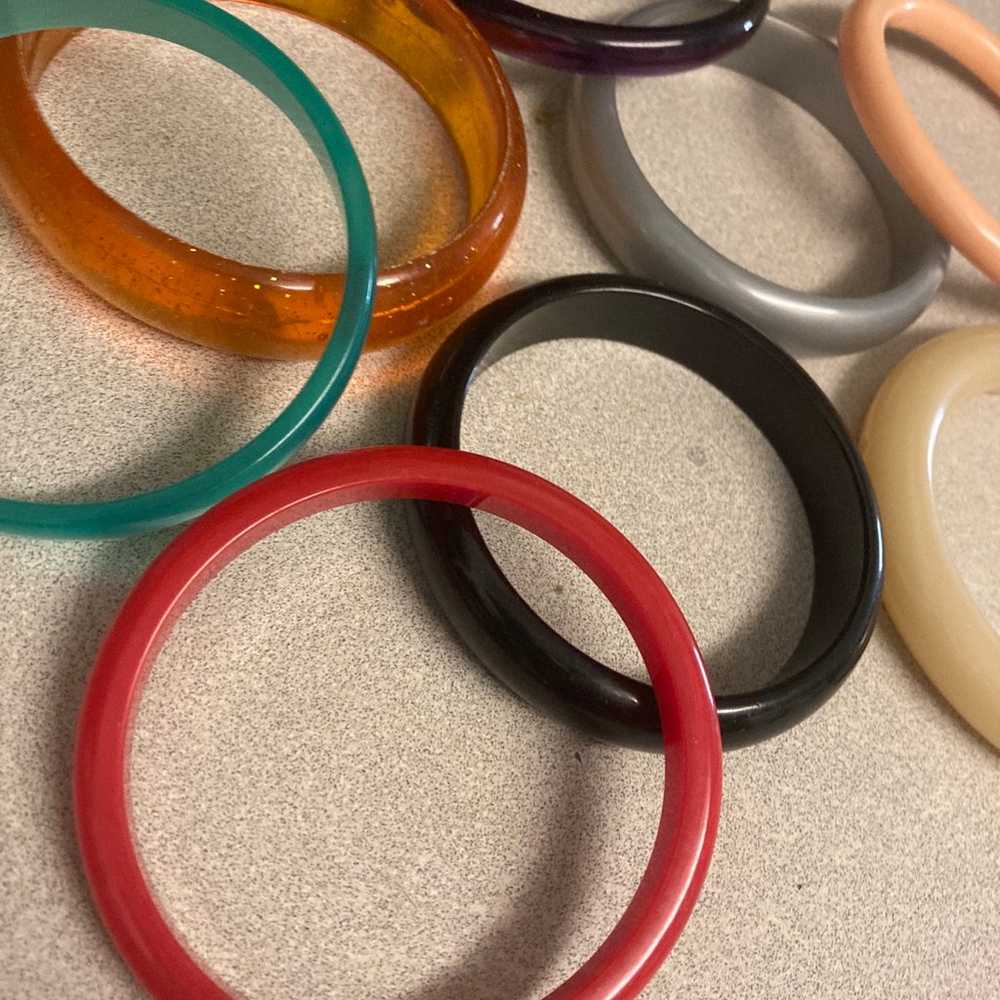 Bangle VTG Bakelite braclet bundle - image 4