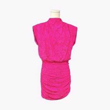 SAYLOR NWOT Sheath Lace mini in Fuchsia Pink Size… - image 1