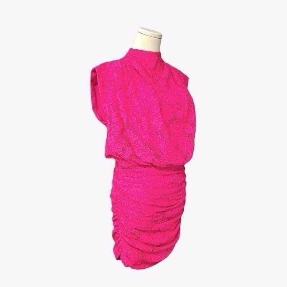 SAYLOR NWOT Sheath Lace mini in Fuchsia Pink Size… - image 6