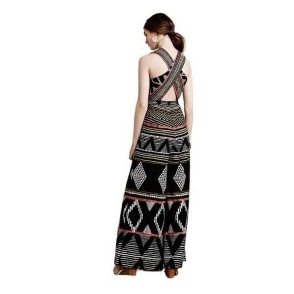 Elevenses by Anthropologie Tribal Print Jumpsuit … - image 3