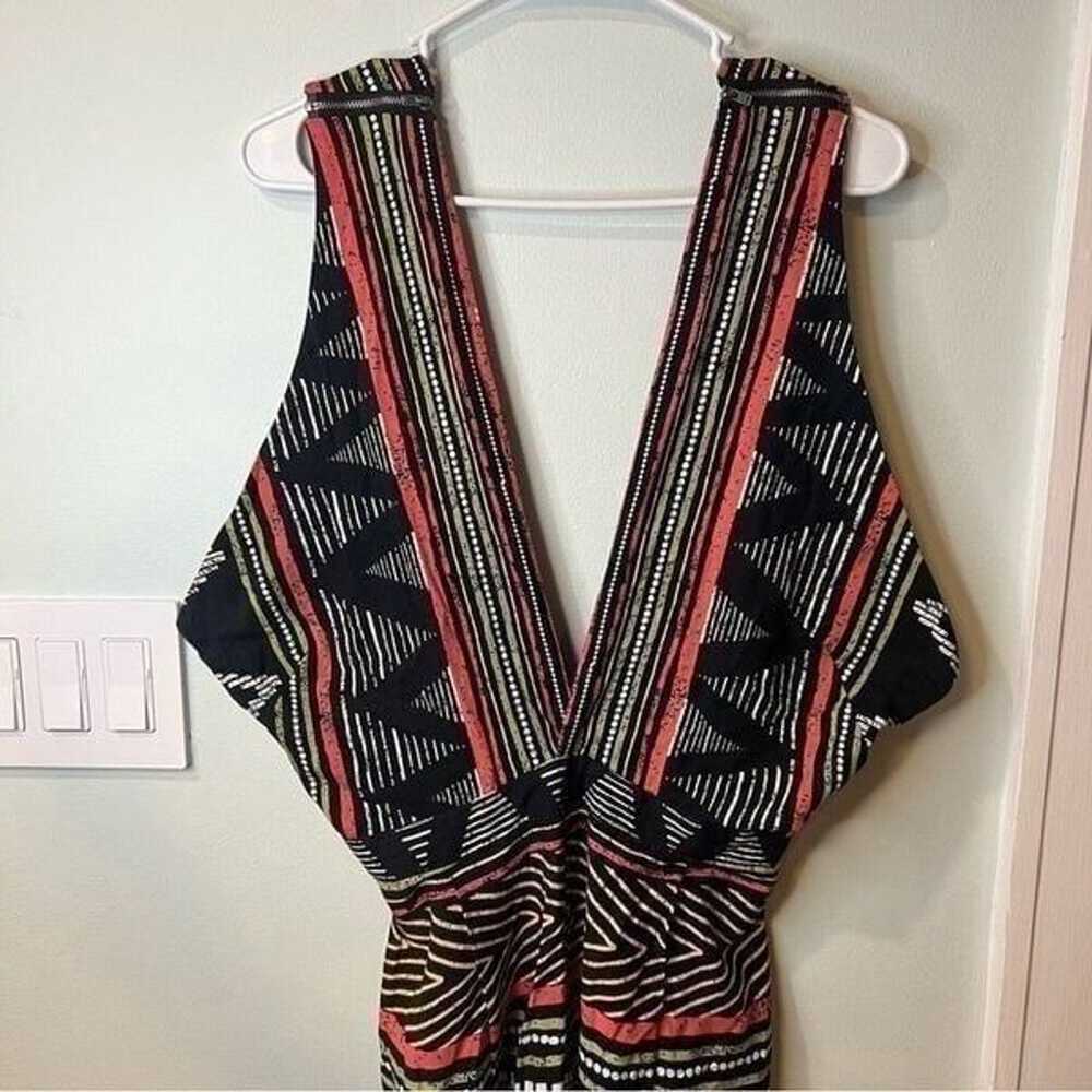 Elevenses by Anthropologie Tribal Print Jumpsuit … - image 4