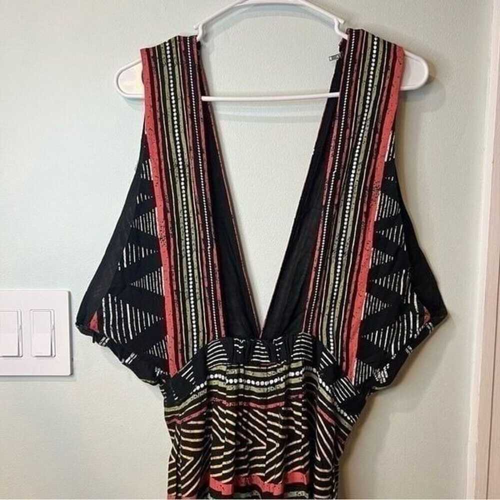 Elevenses by Anthropologie Tribal Print Jumpsuit … - image 5