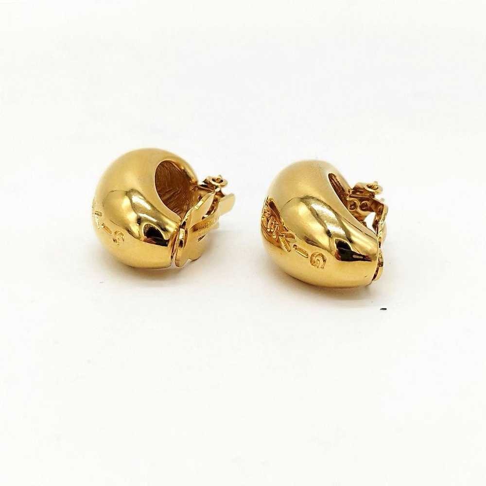 GIVENCHY Earrings - Large Size - Gold Color - image 3