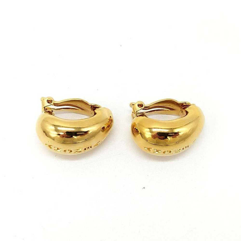 GIVENCHY Earrings - Large Size - Gold Color - image 5