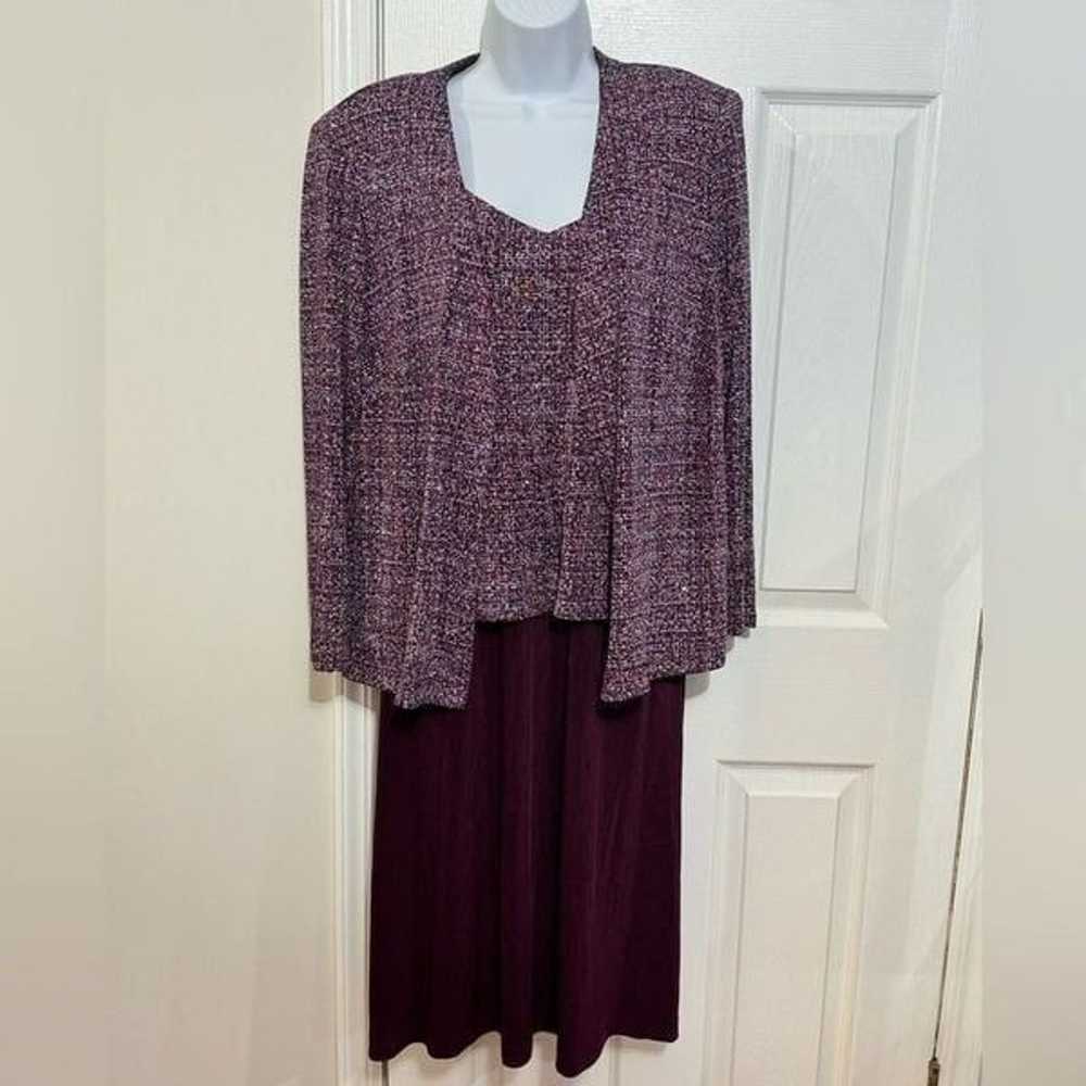 Alex Evenings Petite Dress Formal 2 Pc W/Jacket S… - image 3