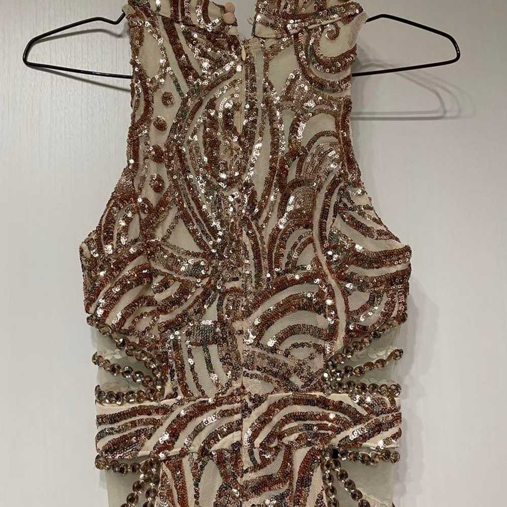 Kalinnu Beaded Embroidery Dress Club Dress - image 6