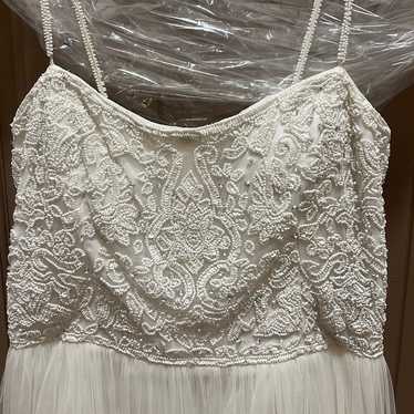 Aidan Mattox Formal Beaded Wedding Dress