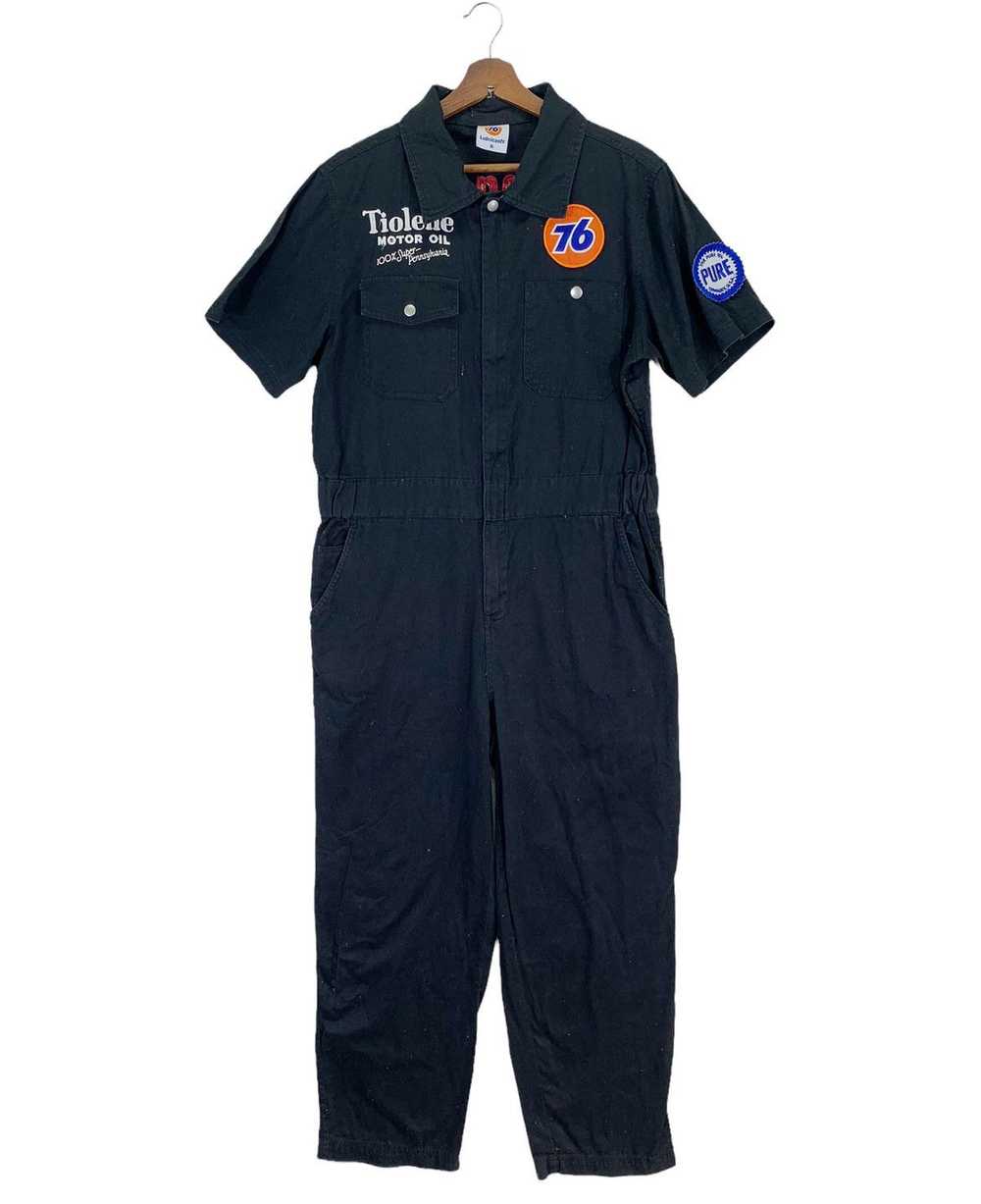 Overalls × Racing × Vintage Vintage Seventysix 76… - image 1