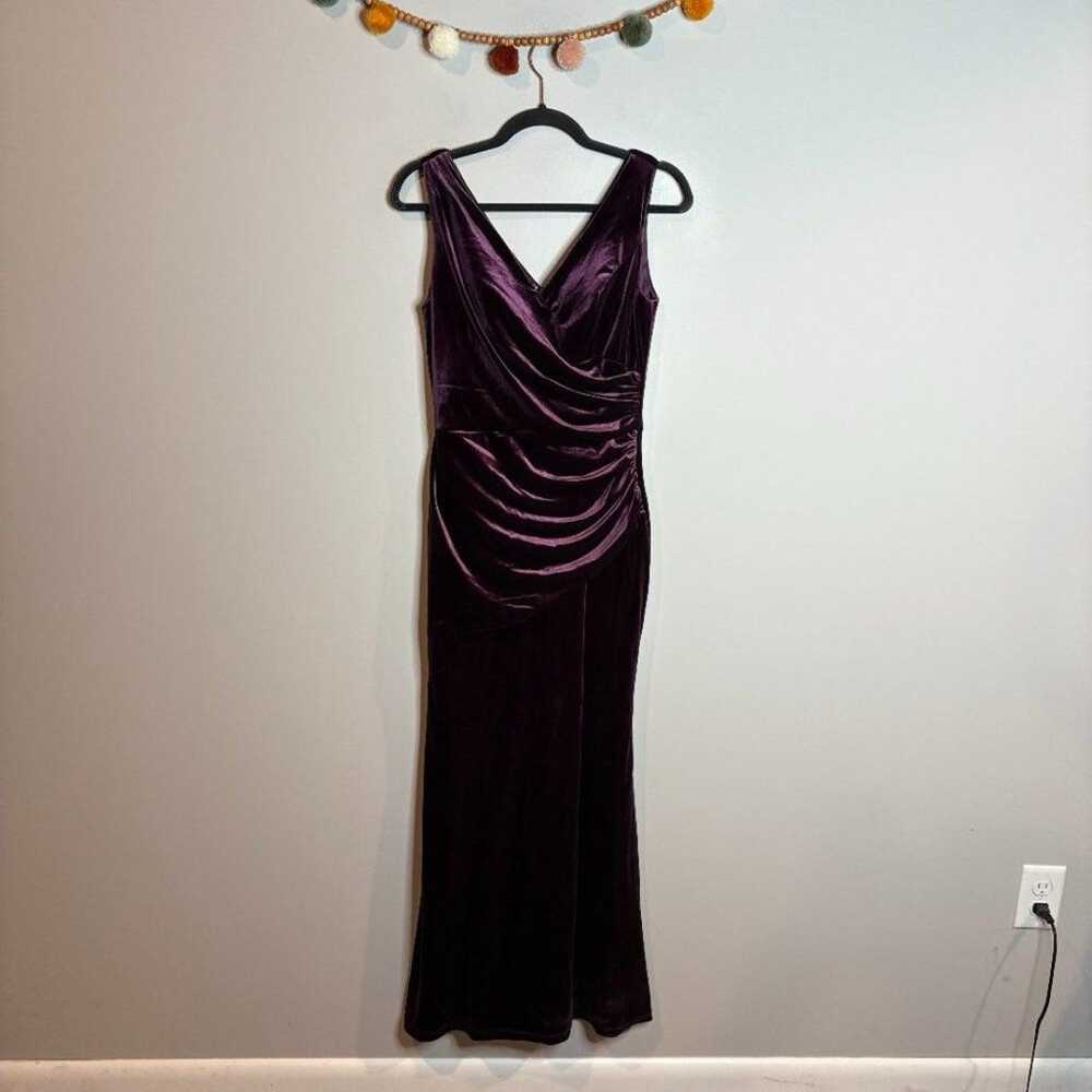 Revelry Dawson Velvet Dress in Purple - image 2