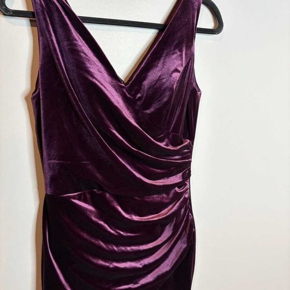 Revelry Dawson Velvet Dress in Purple - image 3