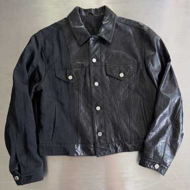 Rta RTA Marcelo split hybrid denim leather jacket - image 1