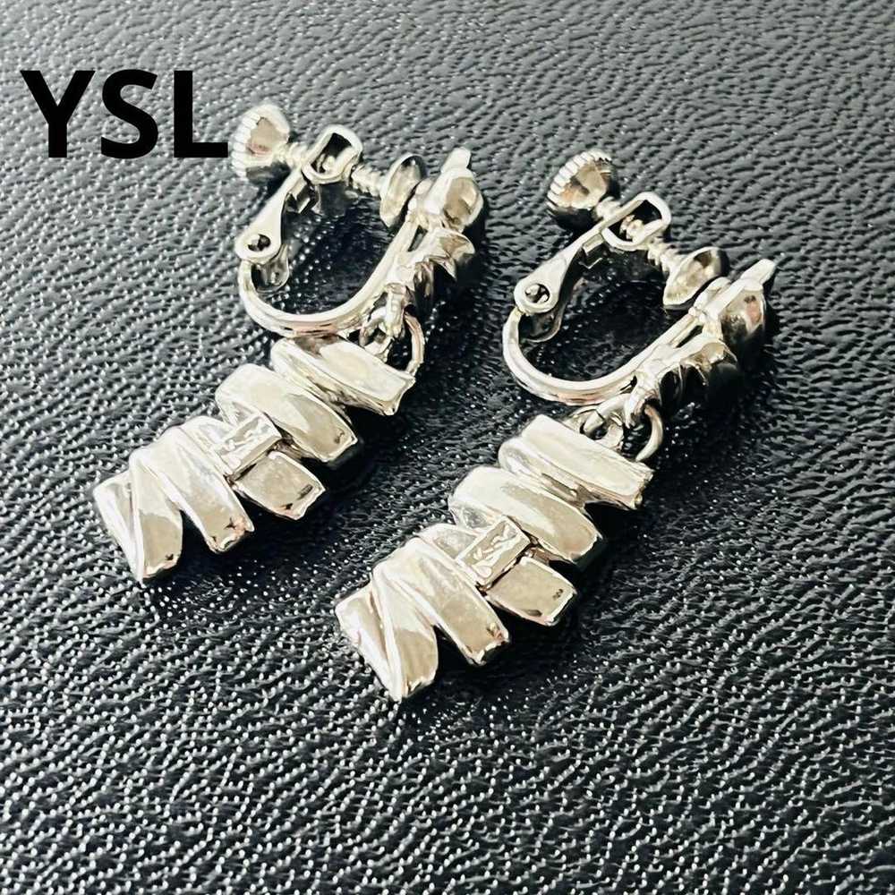 【Super Rare】Yves Saint Laurent Vintage Earrings S… - image 1