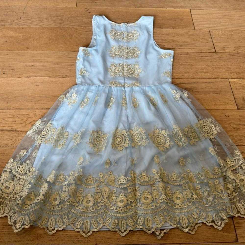 BHLDN Scalloped Lace Lae Dress Women’s Size 10 - image 12