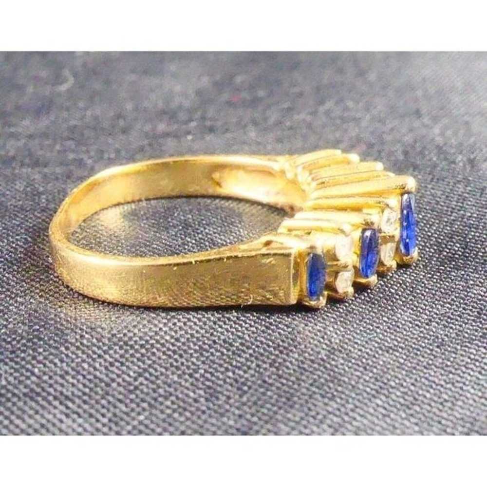 Effy BH 14K Yellow Gold Marquise Cut Sapphire & D… - image 9