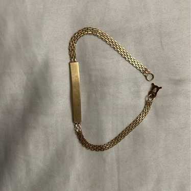 Vintage 10k gold bracelet - image 1