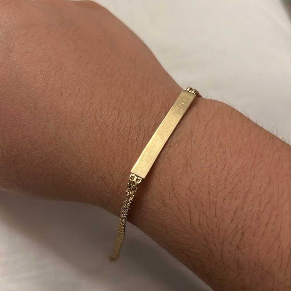 Vintage 10k gold bracelet - image 2