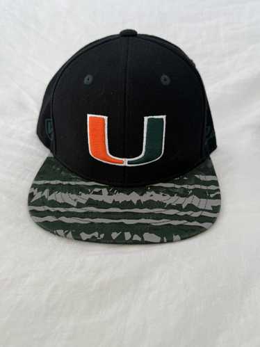 Collegiate University of Miami Hat UM Canes