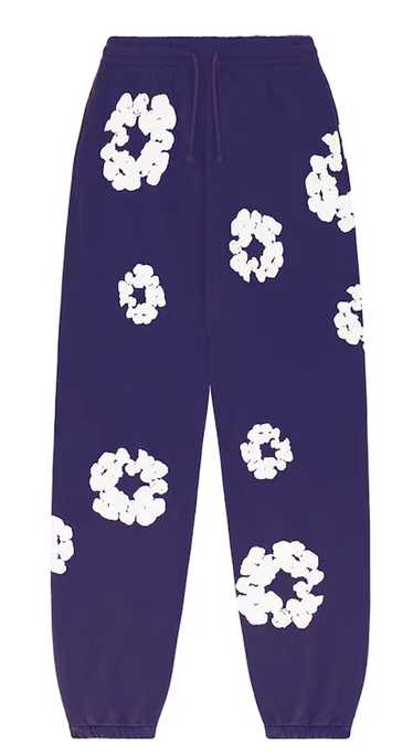 DENIM TEARS The Cotton Wreath Sweatpants Purple