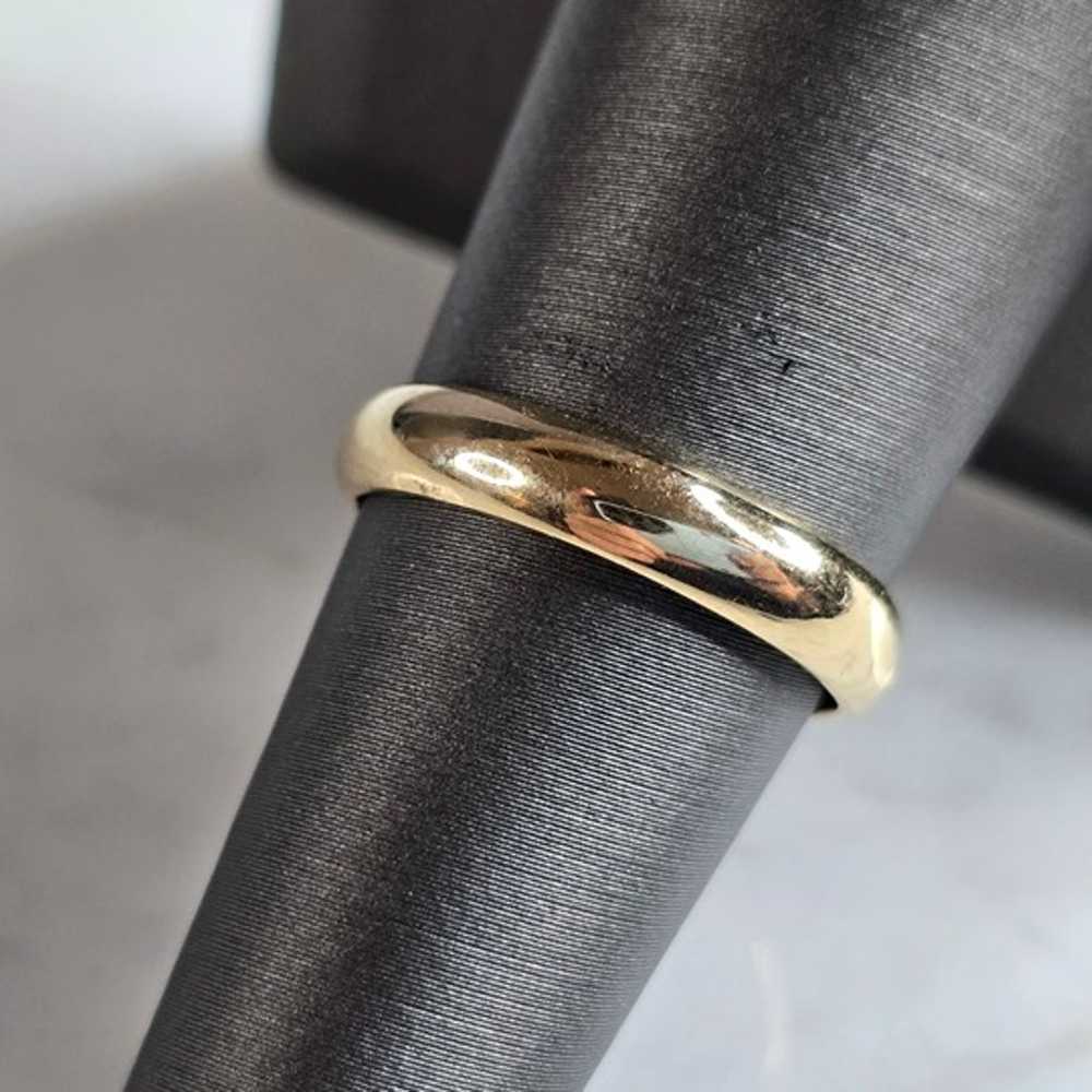 Womens Vintage Estate 14K Yellow Gold Band Weddin… - image 1