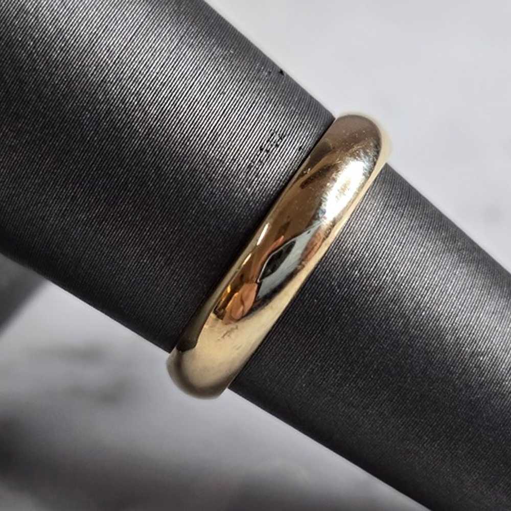 Womens Vintage Estate 14K Yellow Gold Band Weddin… - image 2