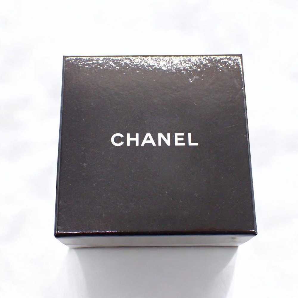 Chanel Earrings Matelassé Ribbon Swing Drop Gold … - image 9