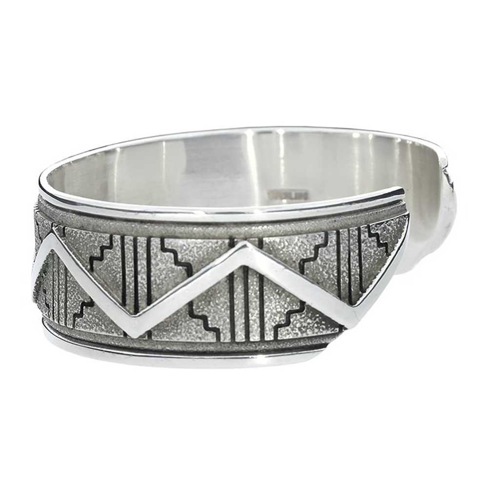 Ray Jay Scott Sterling Silver Vintage Navajo Nati… - image 4