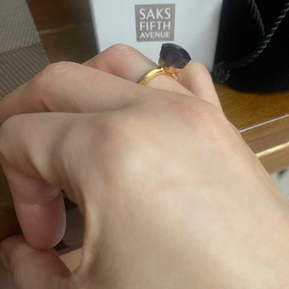 18K Rose Gold ring - image 3