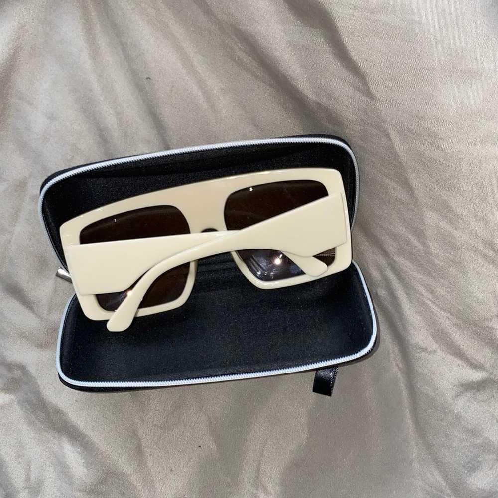 Vintage Big Frame Oversized Sunglasses S - image 2