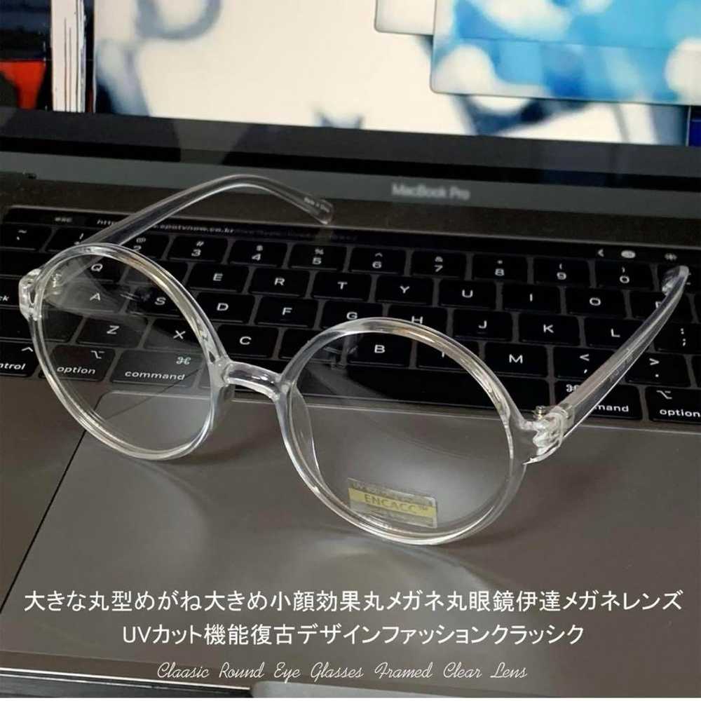 Big round glasses Small face effect Round glasses… - image 2