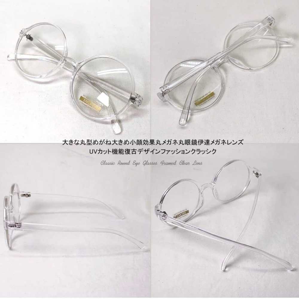 Big round glasses Small face effect Round glasses… - image 4