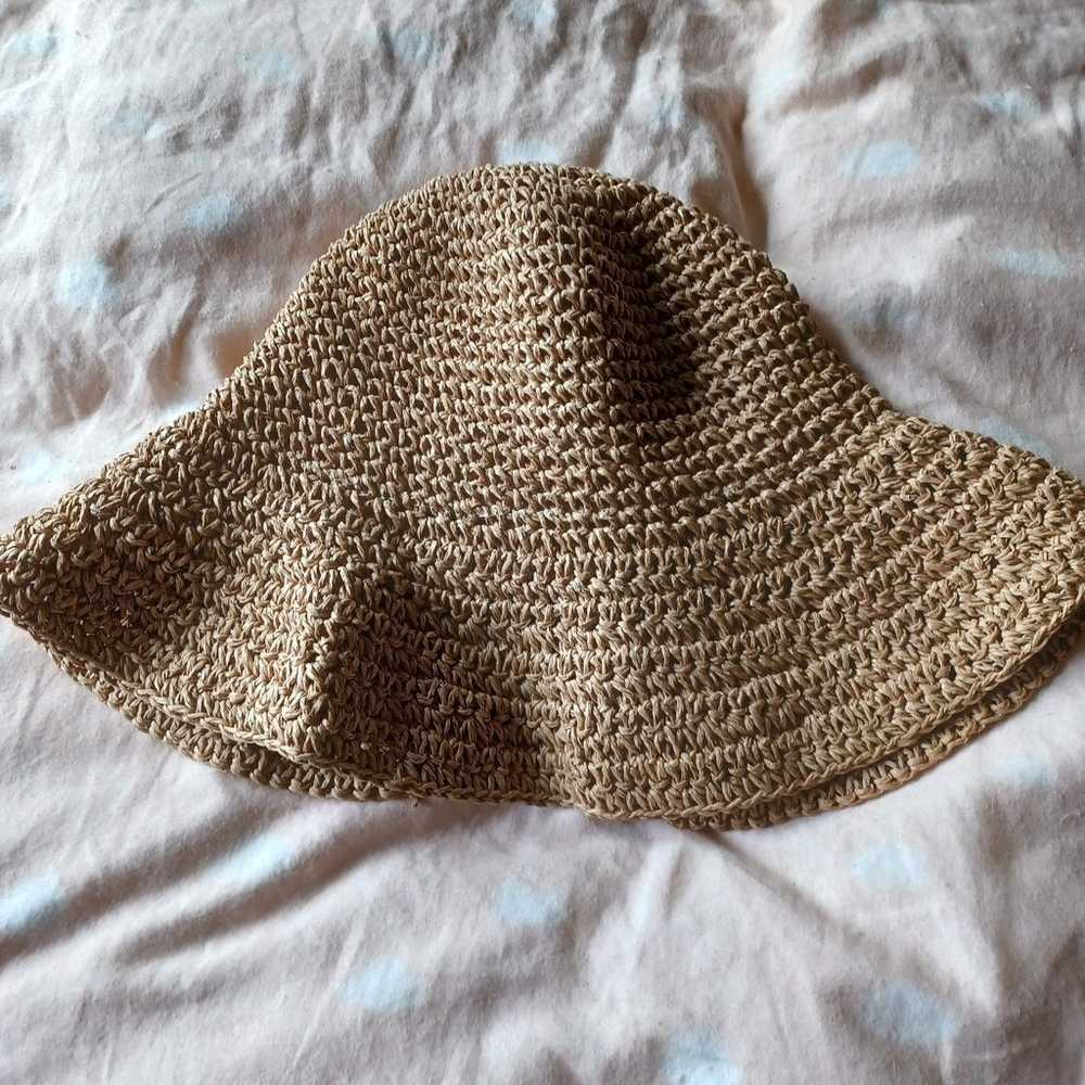 Cute Vintage Bucket Hat with Cute Bow - image 1