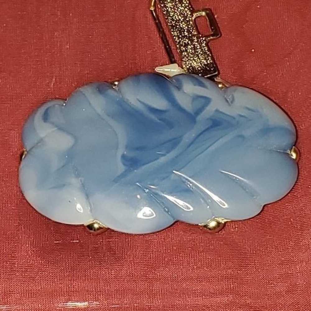 Vintage Lucite Belt Buckle - image 3