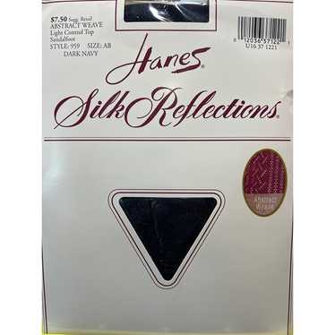 Vintage 1994 Hanes Silky Reflections Abstract Weav