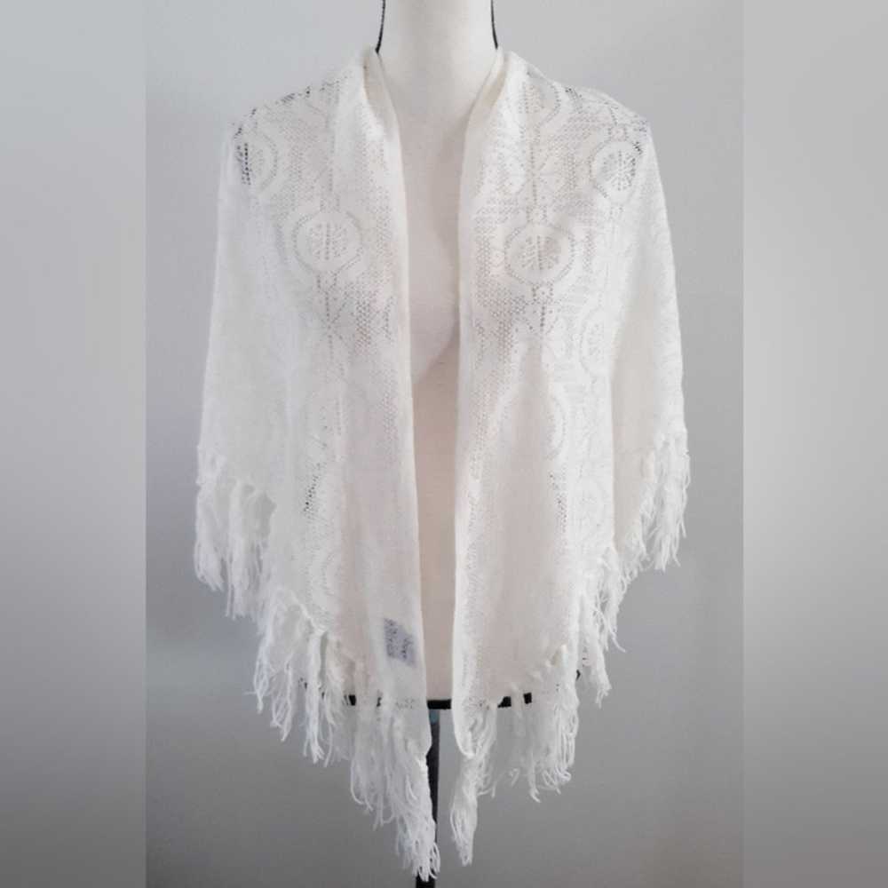 Morsly VTG Lace Shawl - image 1