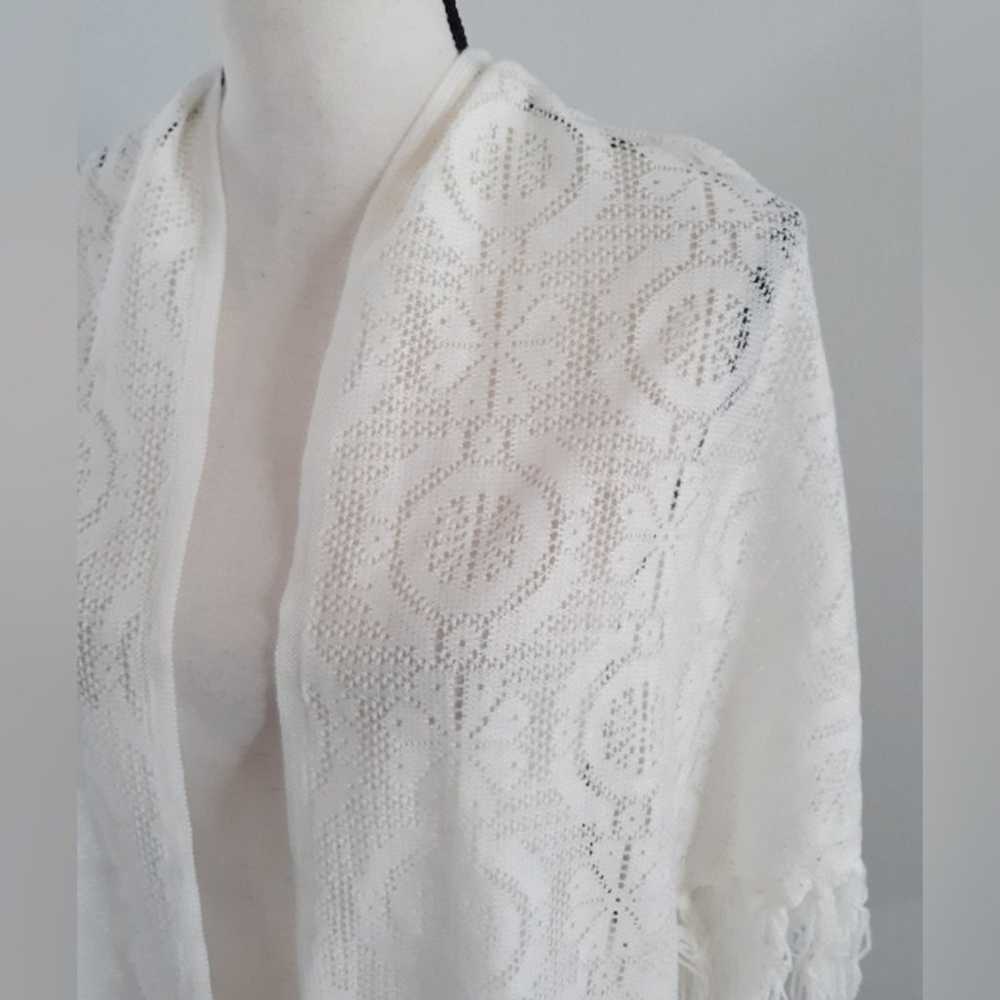 Morsly VTG Lace Shawl - image 2