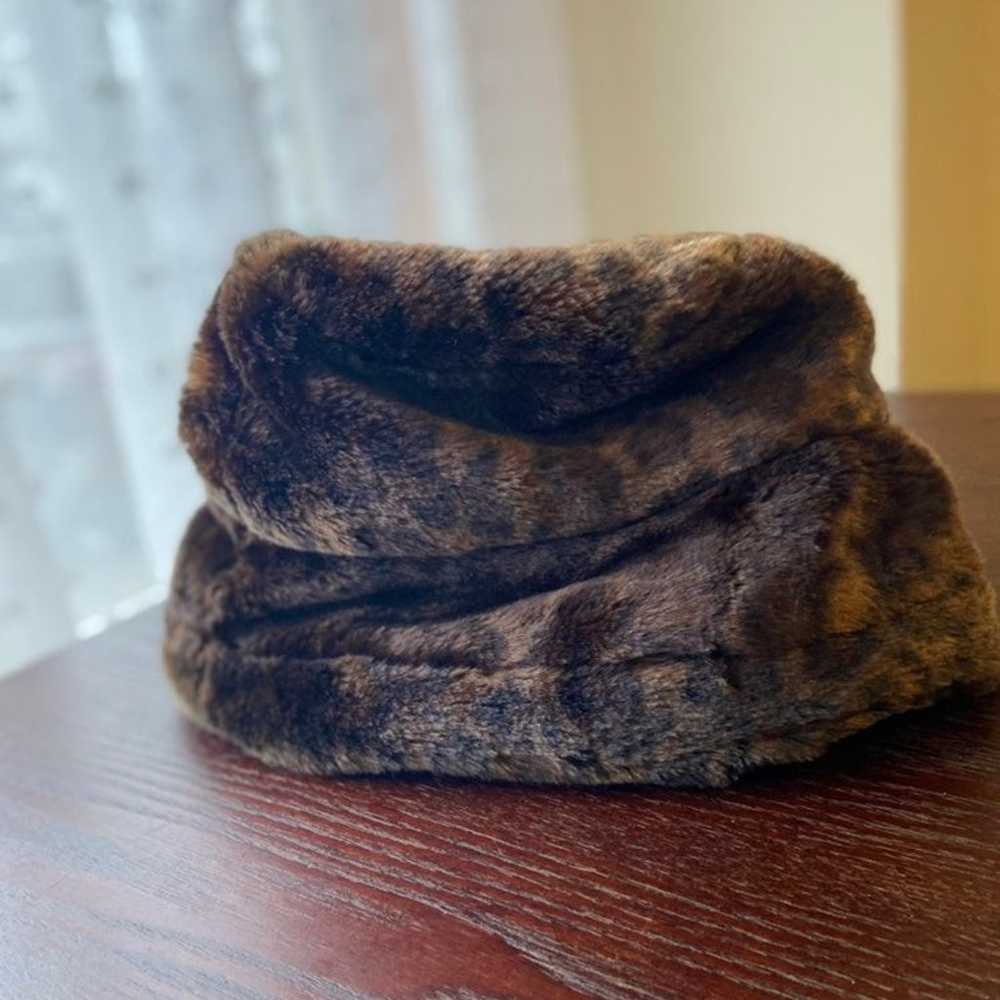 Vintage faux fur hat - image 3