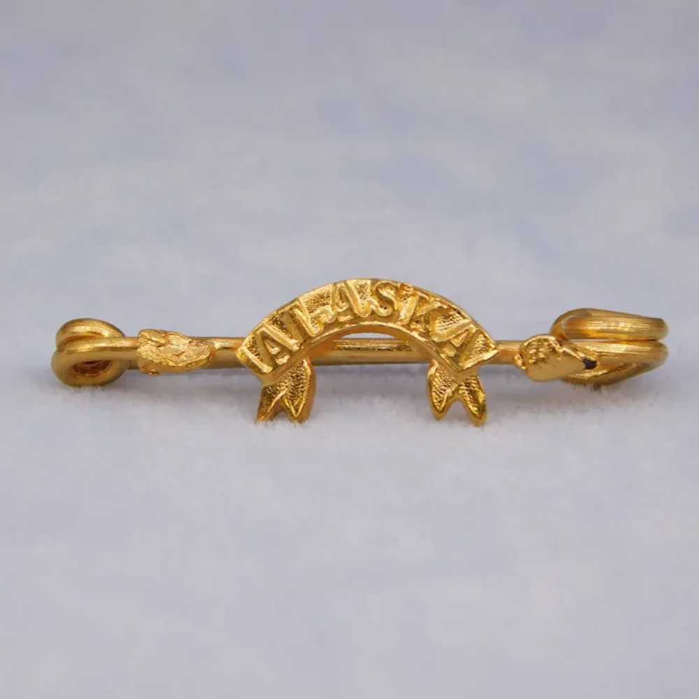 Antique 14K 22K-24K Yellow Gold Rush Nugget Alask… - image 3