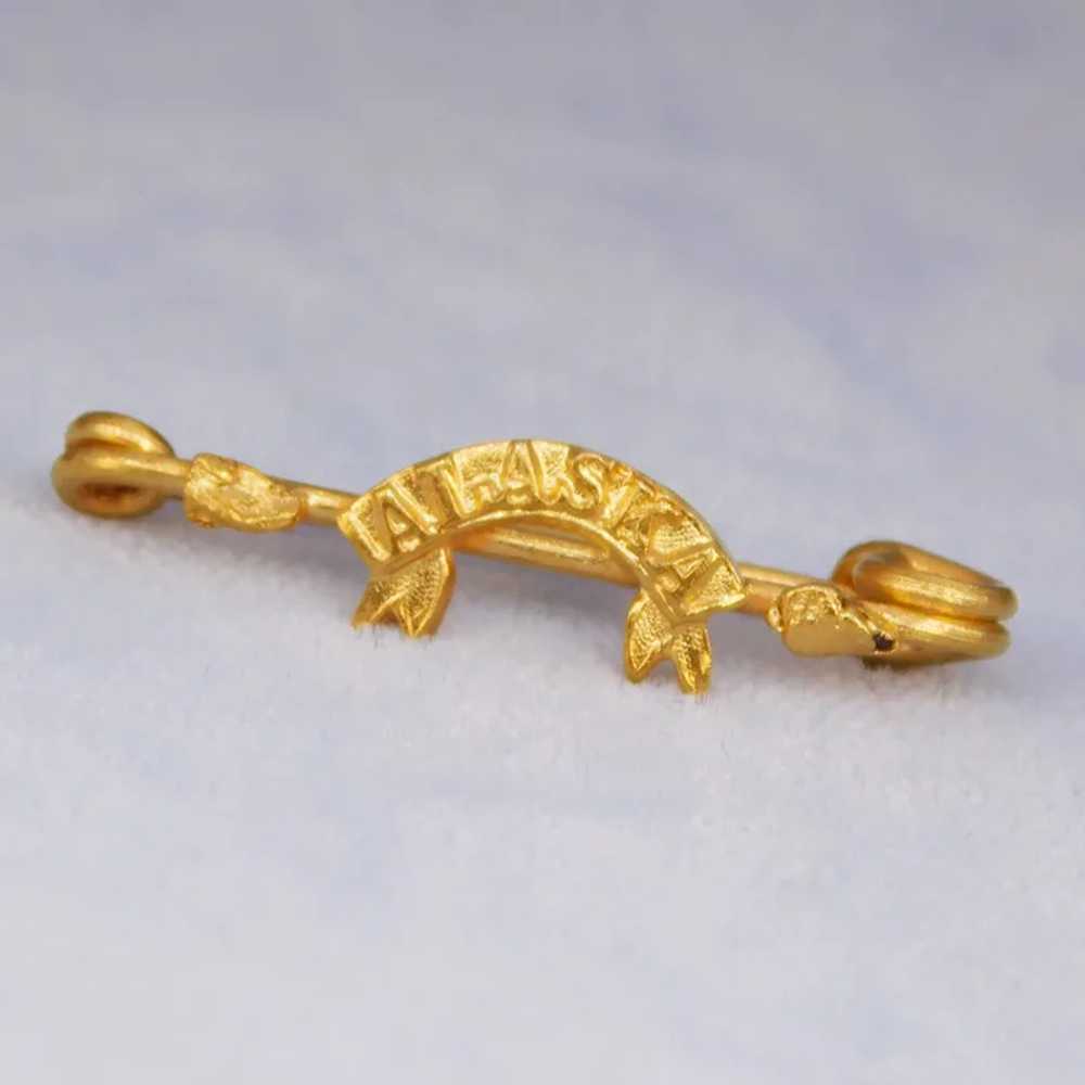 Antique 14K 22K-24K Yellow Gold Rush Nugget Alask… - image 5