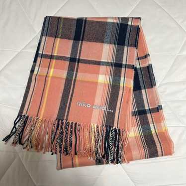 Excellent condition Niko and check patterned scarf