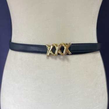 Vintage 90s Paloma Picasso Leather Belt - image 1