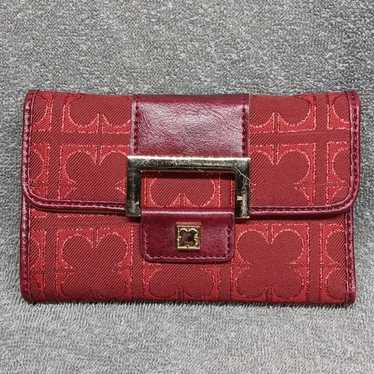 Liz Claiborne Vintage Wallet Red