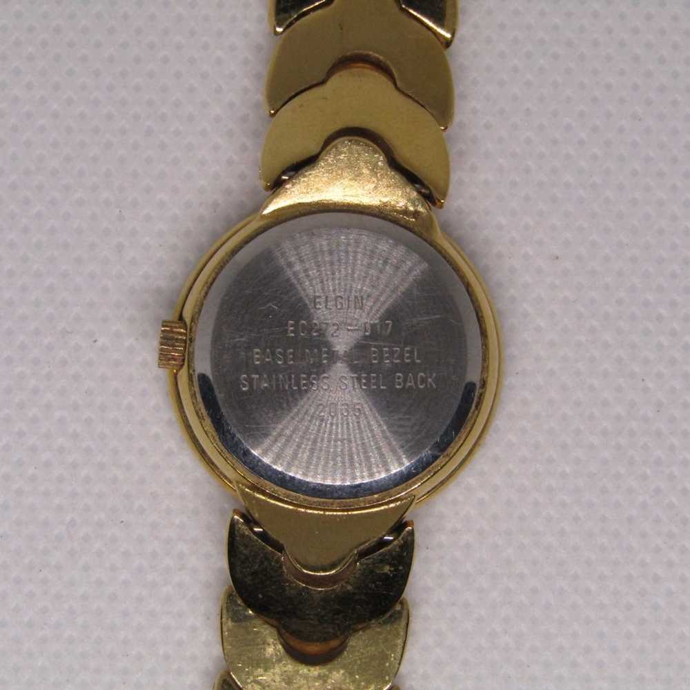 Elgin Ladies gold tone Watch Like new - image 6