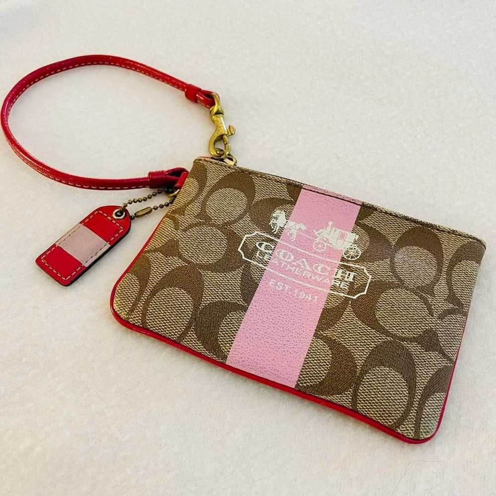 COACH Signature logo wallet - image 4