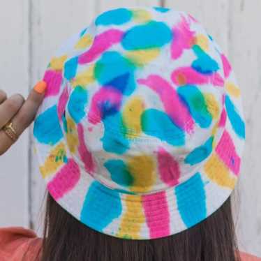 Rainbow Tie Dye Bucket Hat